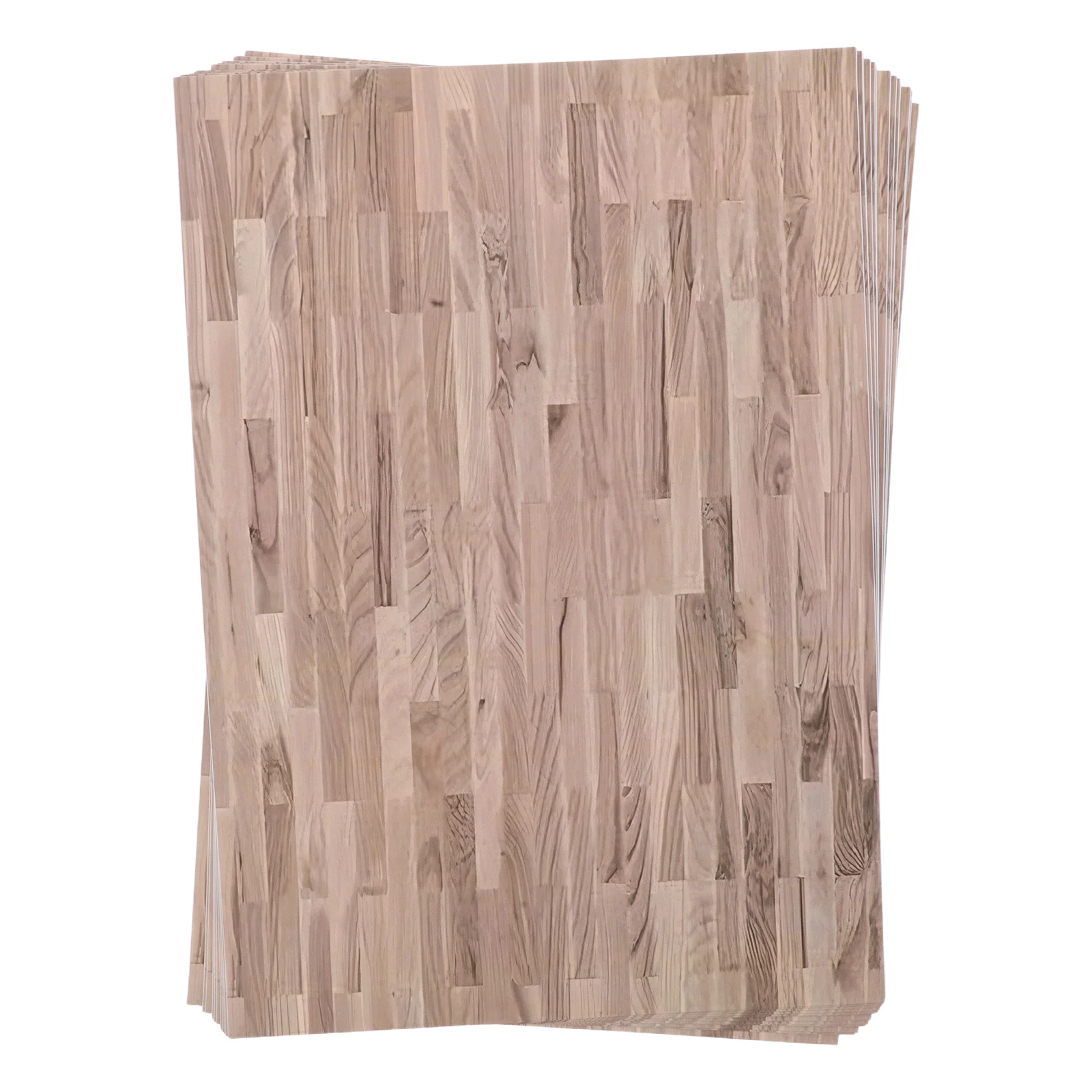 

12Pcs Mini House Floor Paper Stickers Realistic Wood Texture 1:12 Scale 29x21cm Easy Apply Dollhouse Flooring Decorative