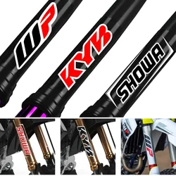 Coulée Motocross Moto Autocollant, Fourche Kyb Wp Suspension Showa Décalcomanies pour Yamaha Honda Suzuki Ktm Kawasaki Benelli