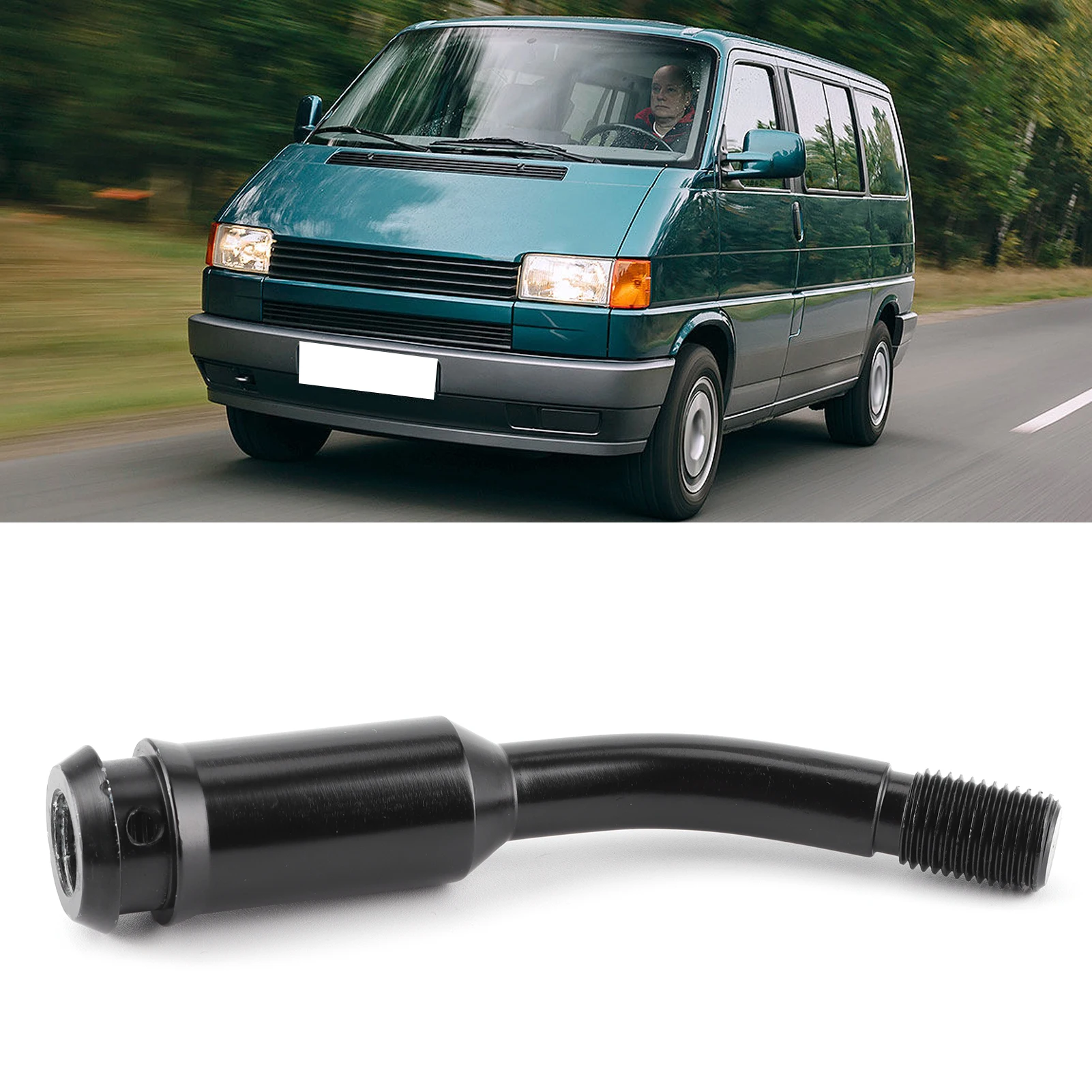 

5in Gear Stick Lever Bent Extension Aluminum Extender Accessory Fit for T4 T3 T25