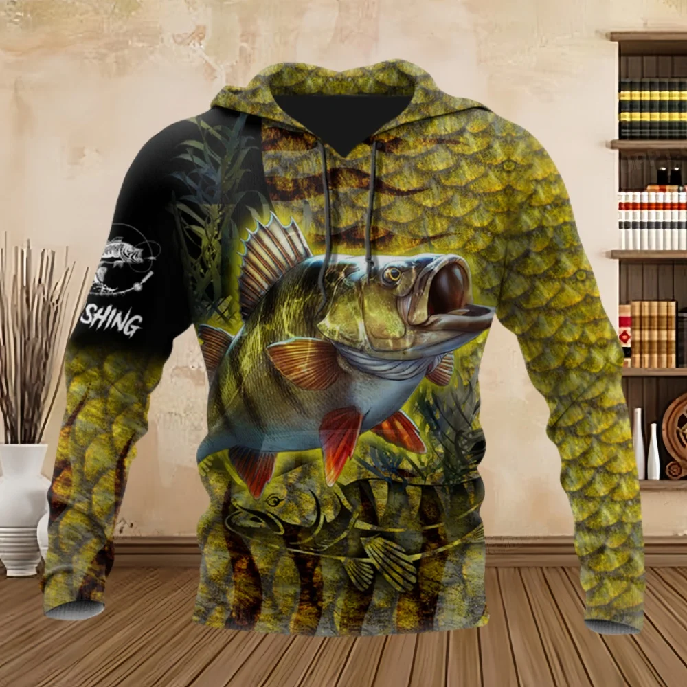 New in Sweatshirts Spring Autumn Maple Leaf Camouflage 3D Prin Pullovers Hoodie Outdoor Fishing Camping Hunting Hooded Clothes