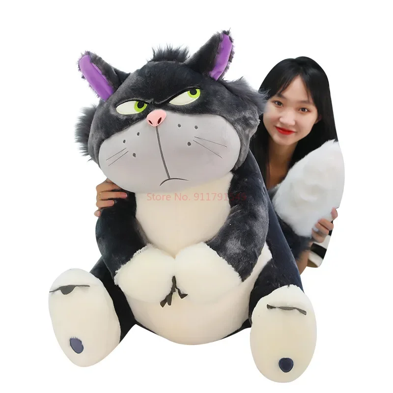 30-60cm Genuine Disney Lucifer Plush Toy Kawaii Stuffed Animal Plush Toys Japan Figaro Cinderella\'s Cat kids girl Birthday Gifts