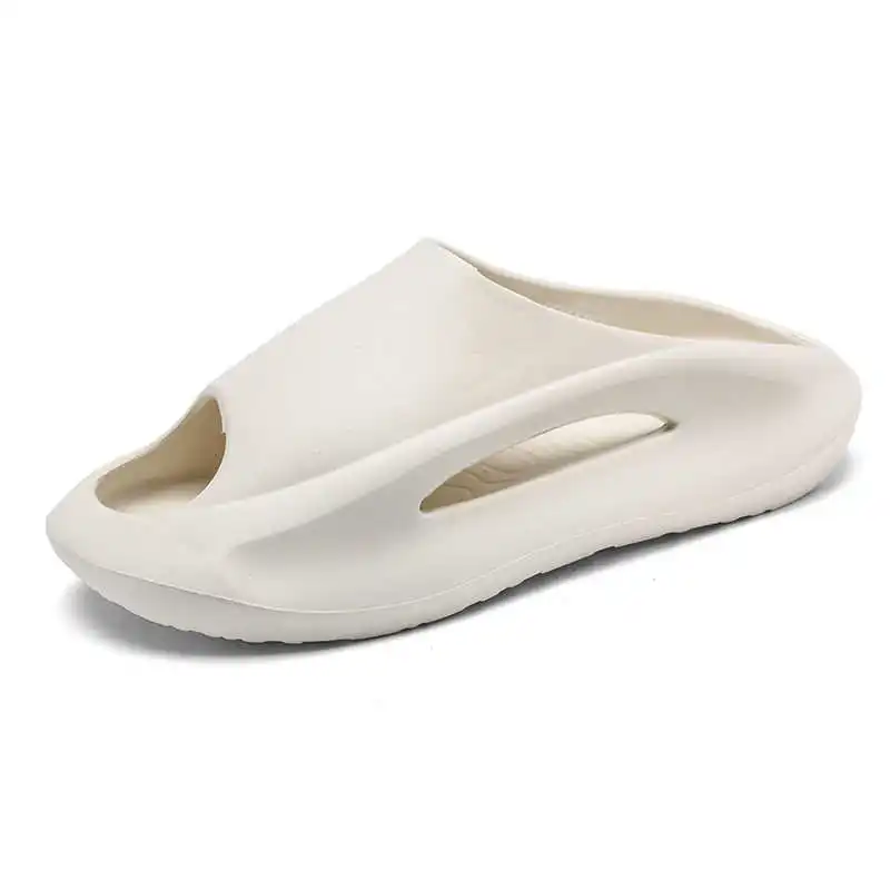 

Черно-белые туфли с круглым носом для мужчин, сандалии люксового бренда, нескользящие тапочки, кроссовки, спортивные продвинутые предложения