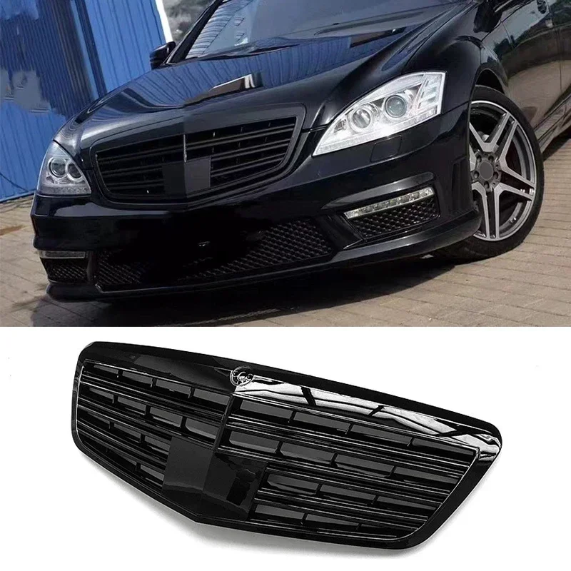 

Front Grille Grill For Mercedes-Benz S-Class W221 S350 S400 S450 S500 S550 S600 S65 2009-2013 Tuning Accessories Grills