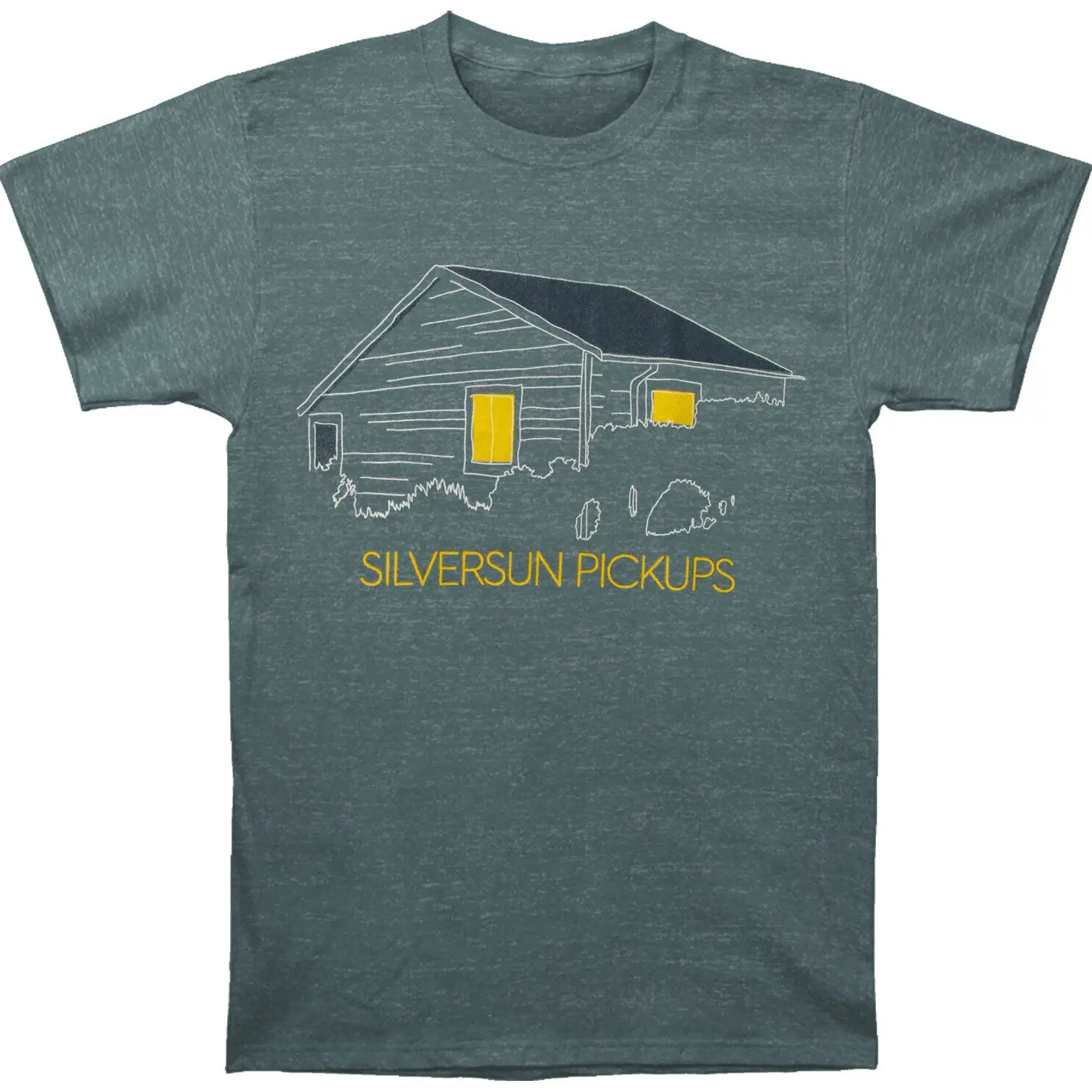 Silversun Pickups Men's House 2012 Tour Slim Fit T shirt Large Grey