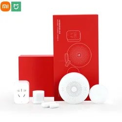 China Version Xiaomi Mijia Smart Home Family suit Kit Gateway Window Door Sensors Body Sensor Wireless Switch Zigbee Mi 5 in 1