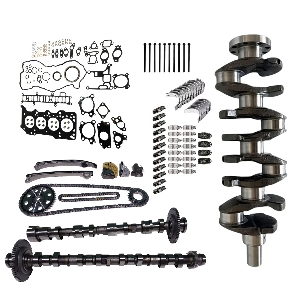 أجزاء المحرك إعادة بناء العمود المرفقي توقيت سلسلة عمود الحدبات صالح 2.2 لتر L4 الديزل لمازدا 3 6 CX-5 2.2 الديزل SHY1 MV D35063