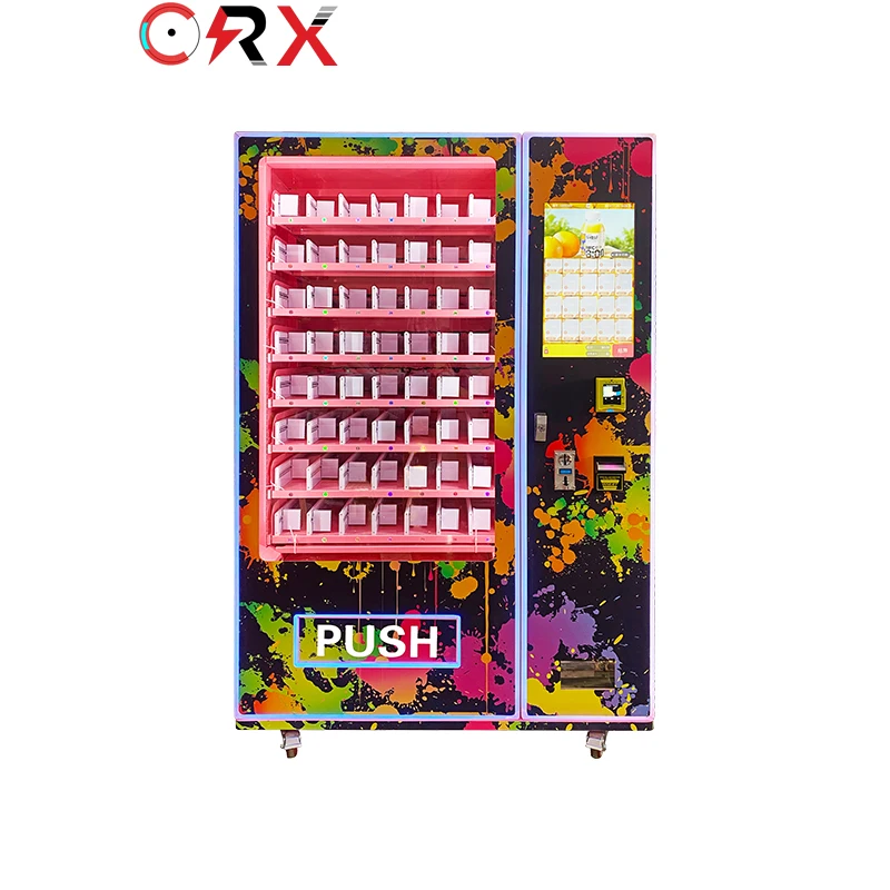 

Custom Combo Snacks Self Vending Machine Germany Vending Machine With Age Checking Drinks and Snacks Vending Machines