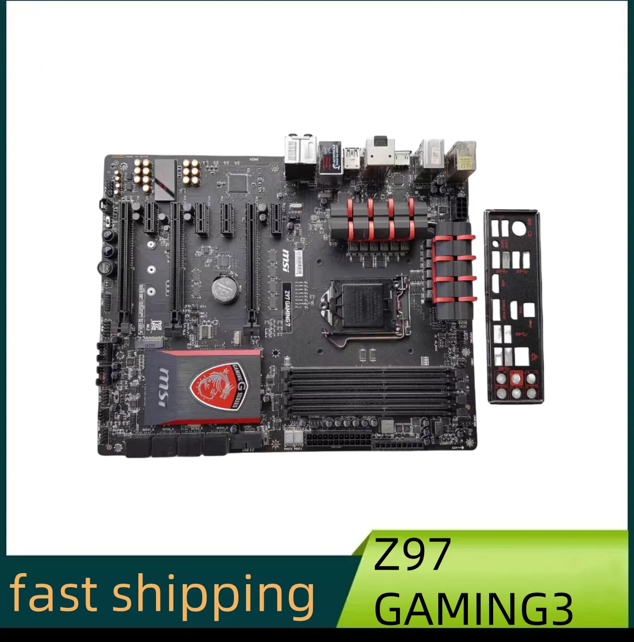 MSI Z97 GAMING 3 With Intel LGA 1150 DDR3 USB 3.0 ATX Motherboard