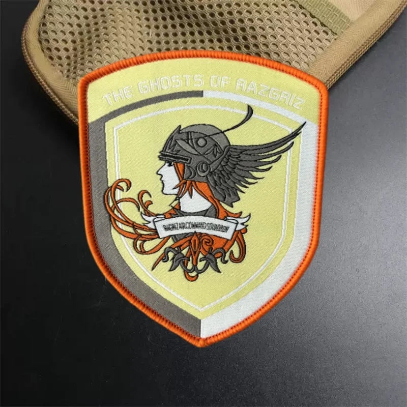 

Combat Ace The Ghosts of Ragriz Print Patch Armband Morale Badge Hook Loop Tactical Military Patches Backpack Sticker