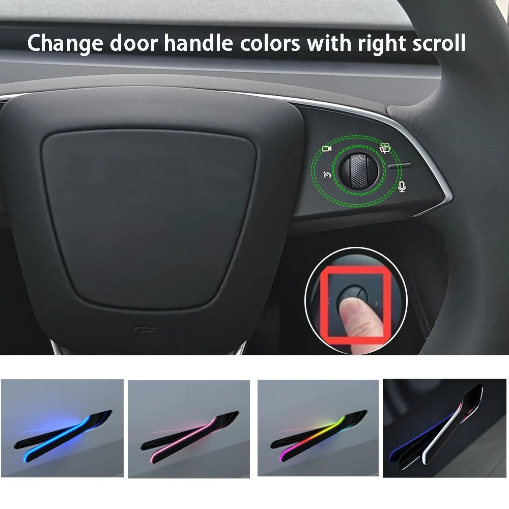 Poignée de porte automatique sans fil de 8e génération, pour Tesla modèle Y 3 Y Juniper 3 Highland, présentation automatique, Mode de bienvenue, nouvelle collection 2025