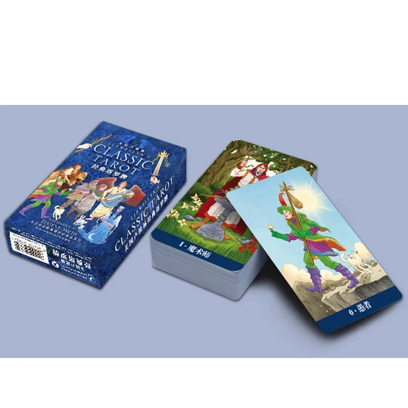 Classic Tarot Cards Divination Cards Game 12*7cm Cards Chinese Version Family/Friends