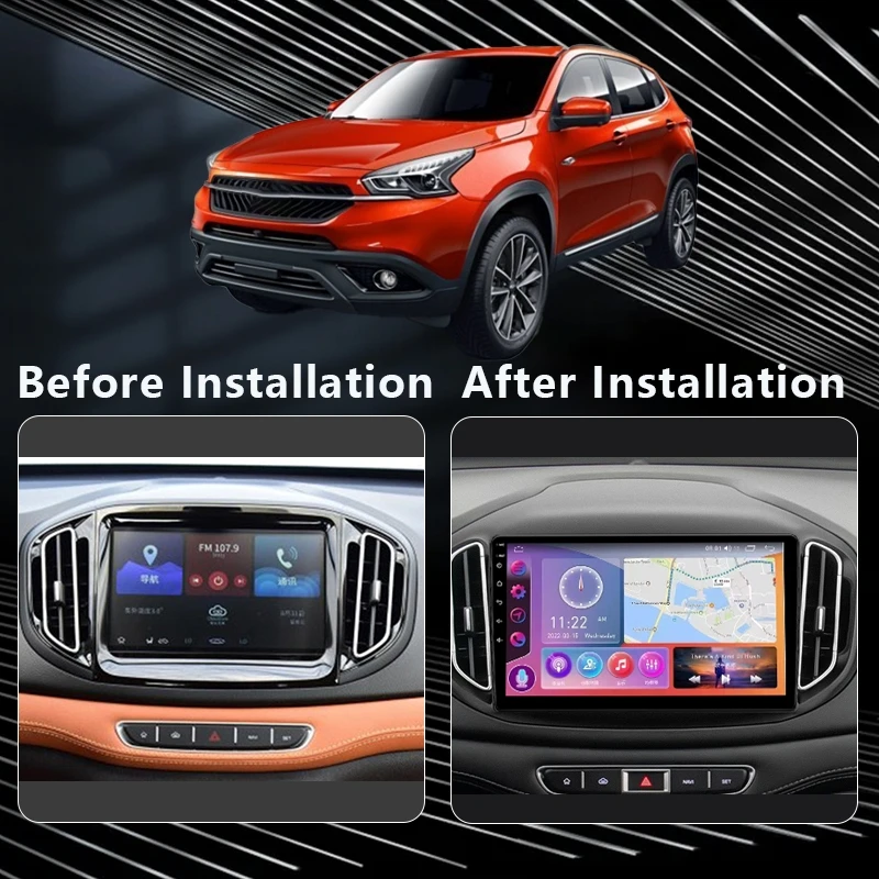 MAMSM Android 12 Car Radio For Chery Tiggo 7 2016-2020 Video Multimedia Bluetooth Player Navigation GPS 4G Carplay Autoradio