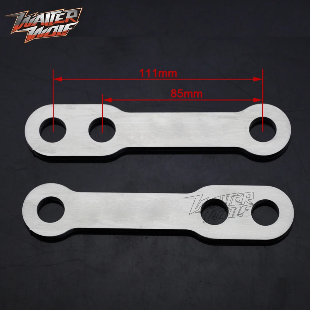 Lowering Links Kit For YAMAHA XT 660 X R XT660X XT660R 2004-2014 Motorcycle Rear Arm Suspension Cushion Connecting Plate Drop