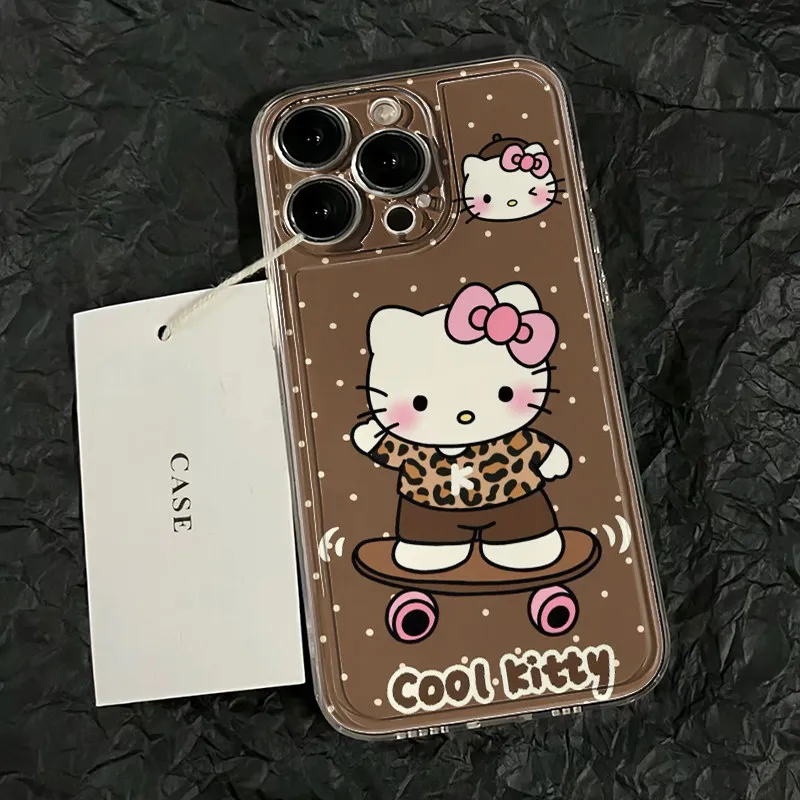 Hello Kitty Streetwear vibe Phone Case For Samsung Galaxy S26 Ultra S25 S24 S23 S22 S21 Plus A56 A55 A54 A53 A36 A34 Soft Cover