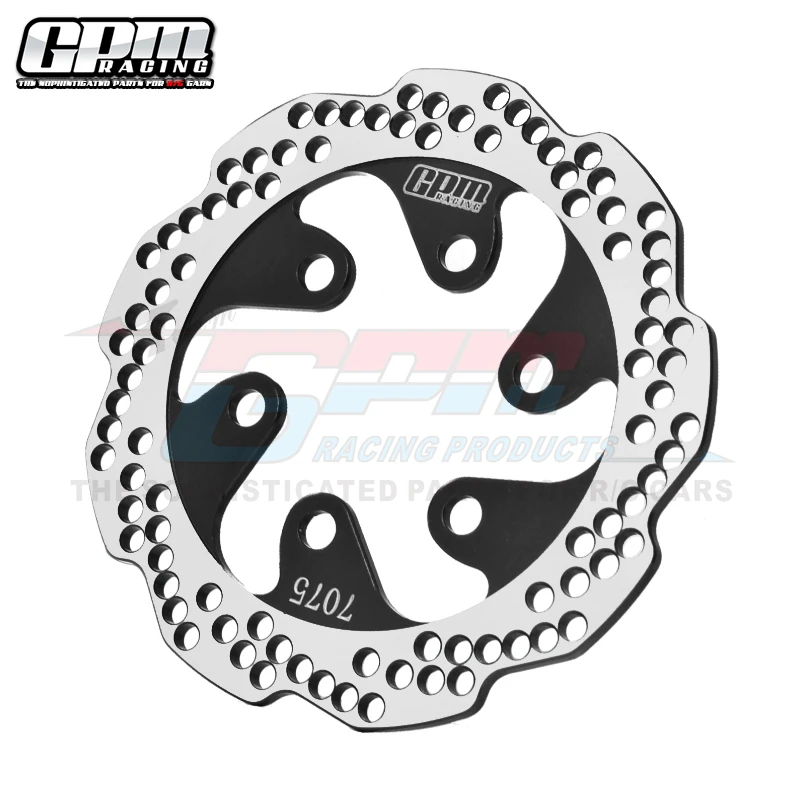 GPM Aluminum 7075 Rear Brake Disk For LOSI 1/4 Promoto-MX Motorcycle FXR