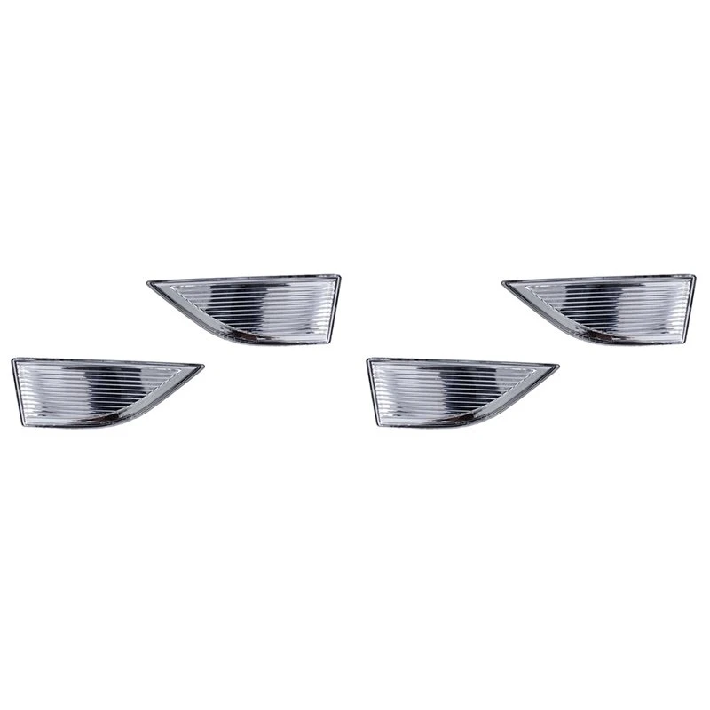 DT42-4X Auto Left Right Front Bumper Lower Reflector Reflective For Passat 2011 2012 2013 2014 2015 56D941777 56D941778