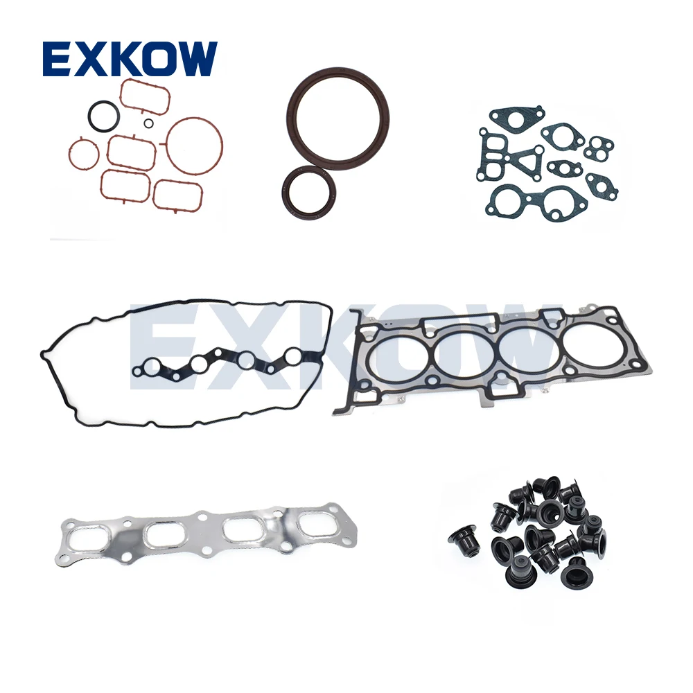 Engine Overhaul Gasket Kit for Mitsubishi Outlander Sport RVR/ASX LANCER 1.8L 4B10 2.0L 4B11 1000B452