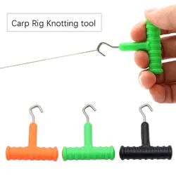 2pcs Carp Fishing Tools Hair Rig Making Knotting Tool For Fishing Hook Link Puller Equipment With Hook Accessories Tackle
