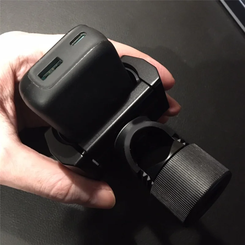 Clipe universal atualizado faixa de largura ajustável 55mm-85mm dispositivo para banco de potência braçadeira suporte ssd do telefone móvel montagem de sapata fria