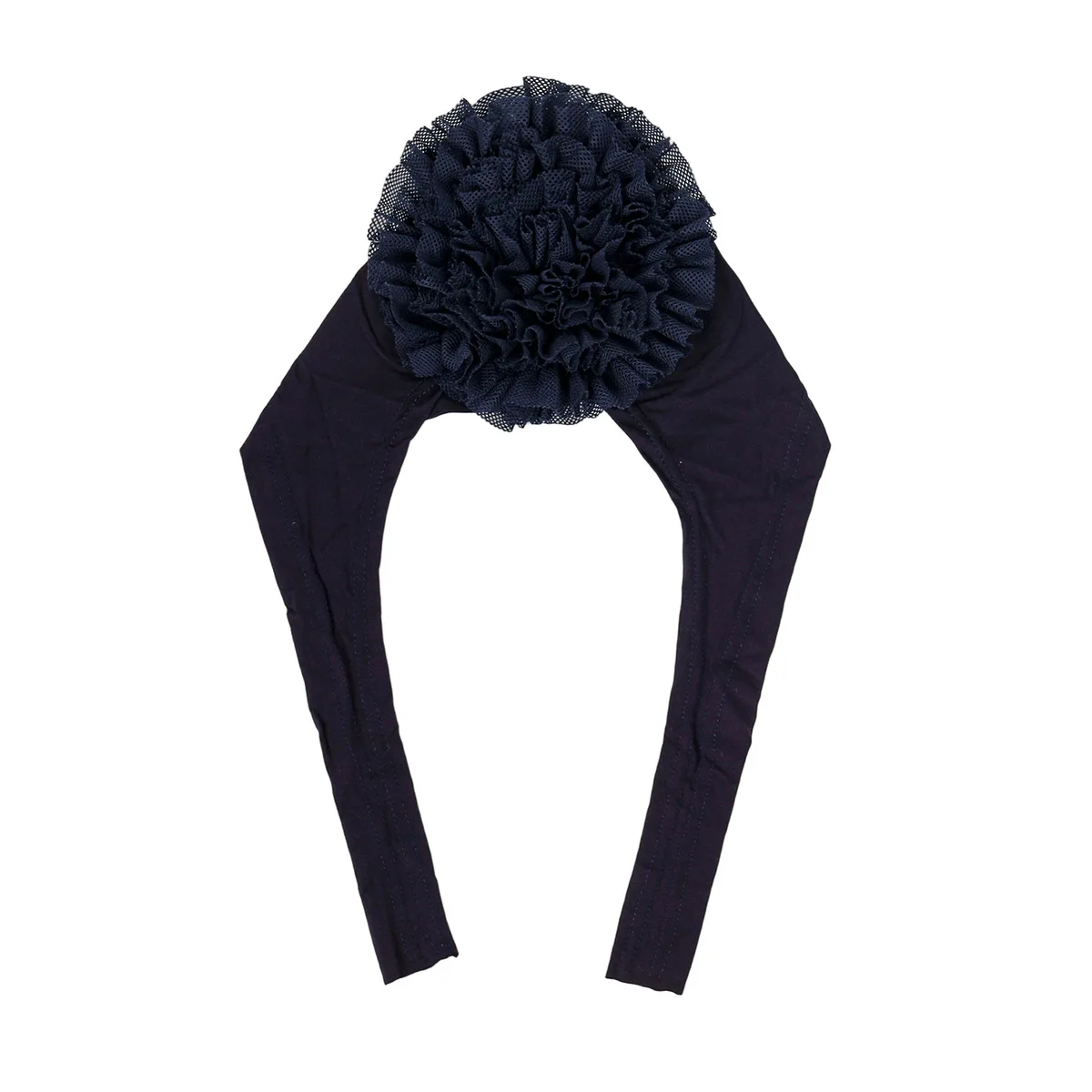 

Женские предварительно завязанные хиджабы для женщин, тюрбан, шляпа, внутренний хиджаб, однотонные шапки с цветочным принтом на спине, Абая, ислам, нижний шарф, женский Turbante Mujer