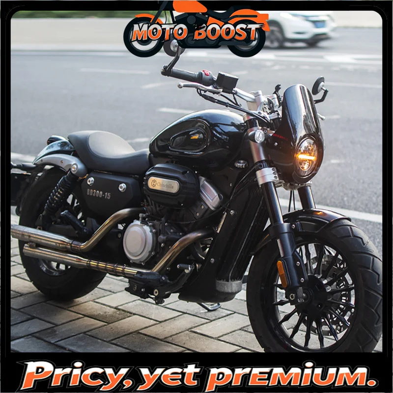 

】Rock 300 Motorcycle Accessories Front Cowl ABS Plastic Headlight Cover Instrument Sunshade Meter Sunshield Lamp Protector