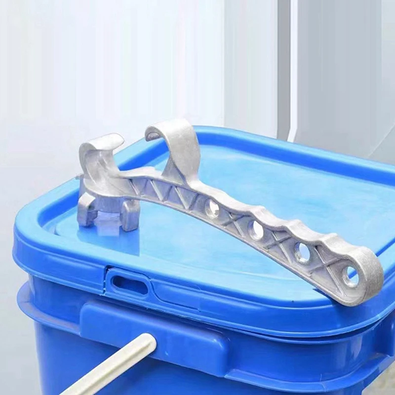 ABNO-อลูมิเนียมโลหะถังเปิดเงินถังฝาปิดประแจแกลลอนที่เปิดถังสําหรับถังสีBarrelฝาปิดสามารถเปิด