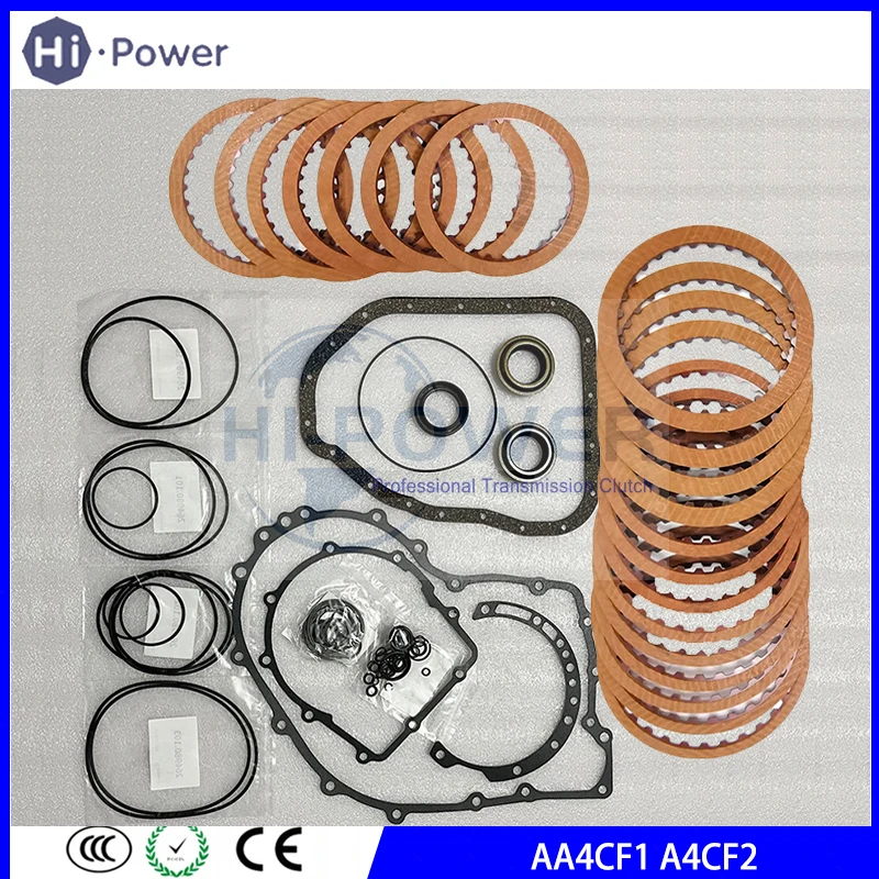 

A4CF1 A4CF2 Transmission Clutch Overhaul Rebuild Kit Friction Plate For Hyundai Elantra Gearbox clutch Plate Disc Repair Kit