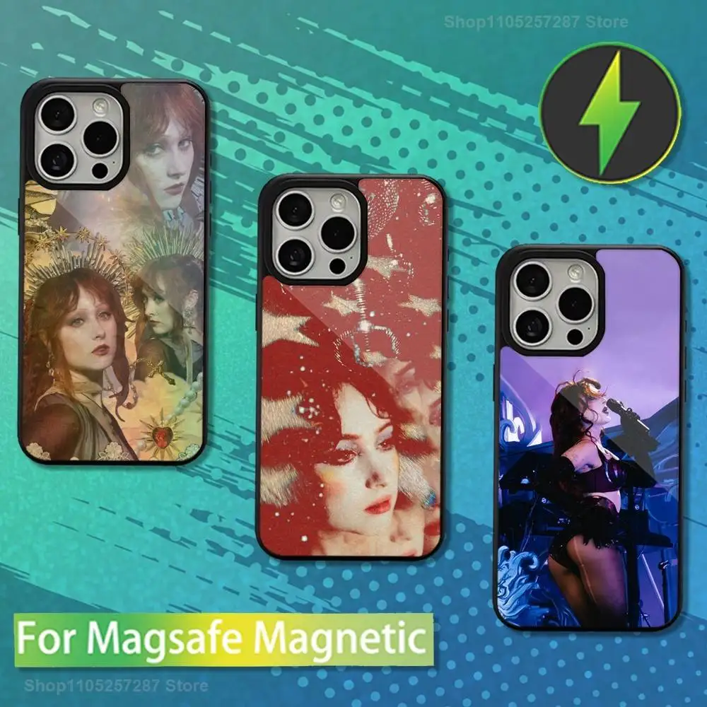 

C-Chappell R-Roan Singer Case For iPhone Mini,13,Max,17,14,Plus,12,11,15,Pro,16,For Magsafe,Magnetic Wireless Charging