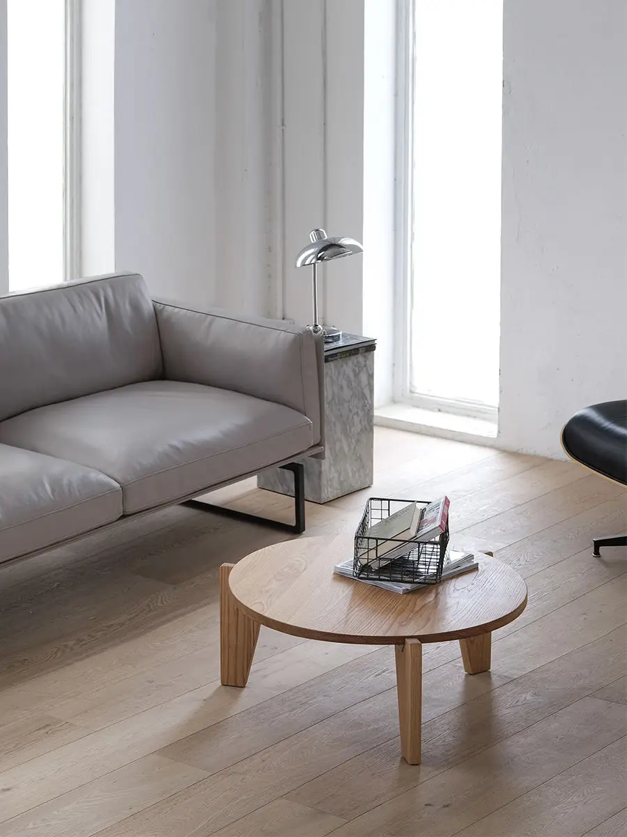 

Pastel Metal Side - Space-Saving Oak Table Set