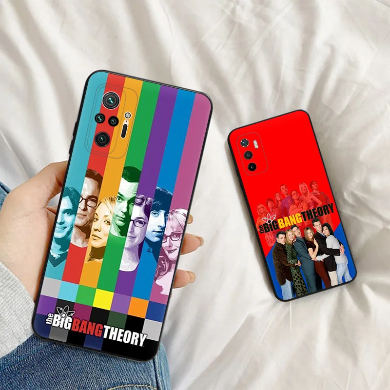 Silicone Soft Phone Case for Xiaomi Poco F5 X3 X4 X5 F3 F4 F1 M3 M4 M5 M5s C61 14 Pro Redmi A3 A3x The Big Bang Theory Cover