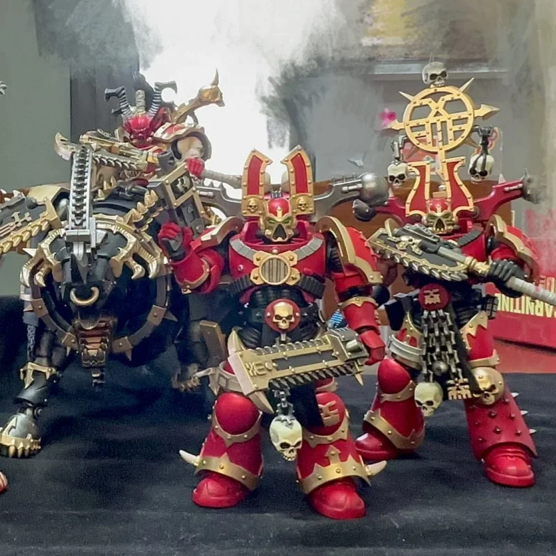 

Фигурки JOYTOY Warhammer 40k 1/18 аниме 12,6 см World Eaters Khorne Berzerker