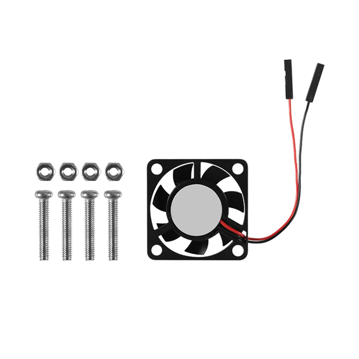 8 SZTUK bezszczotkowych wentylatorów chłodzących procesor 3,3 V 5 V do Raspberry Pi4 Pi3 B+, Pi 3, Pi 2, Pi 1 B+