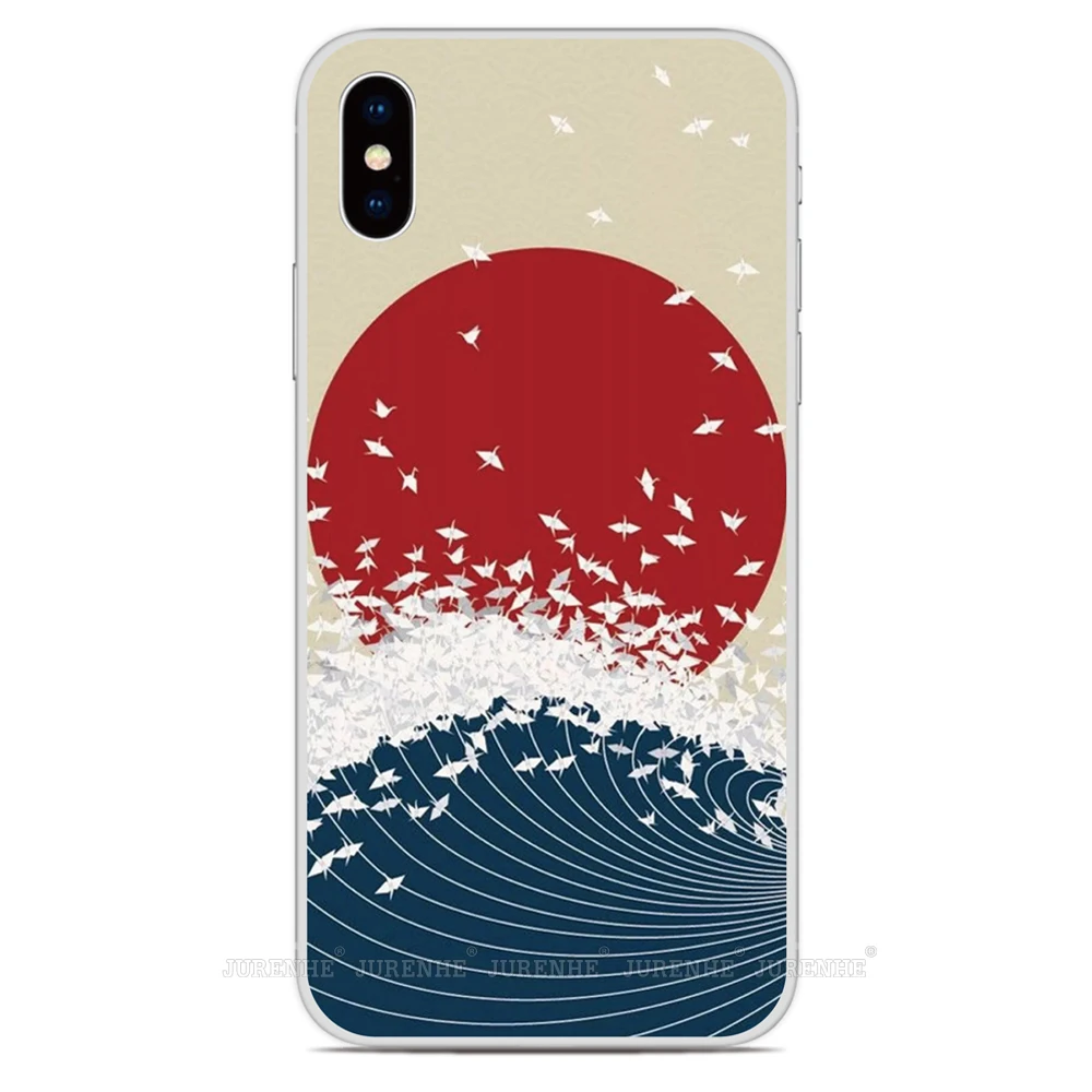 Wave off Kanagawa Cover For HTC U23 U12 Life U20 U11 Desire 21 12 19 20 Plus 10 22 626 12s M9 Nothing Phone 1 One 2 Two 3 Case