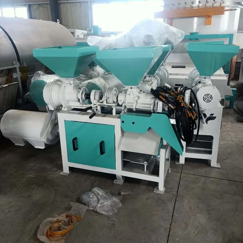 Factory Sales Customized Huller-For-Maize Corn Peeling And Grits Making Machine High Efficiency Maize Milling Machine