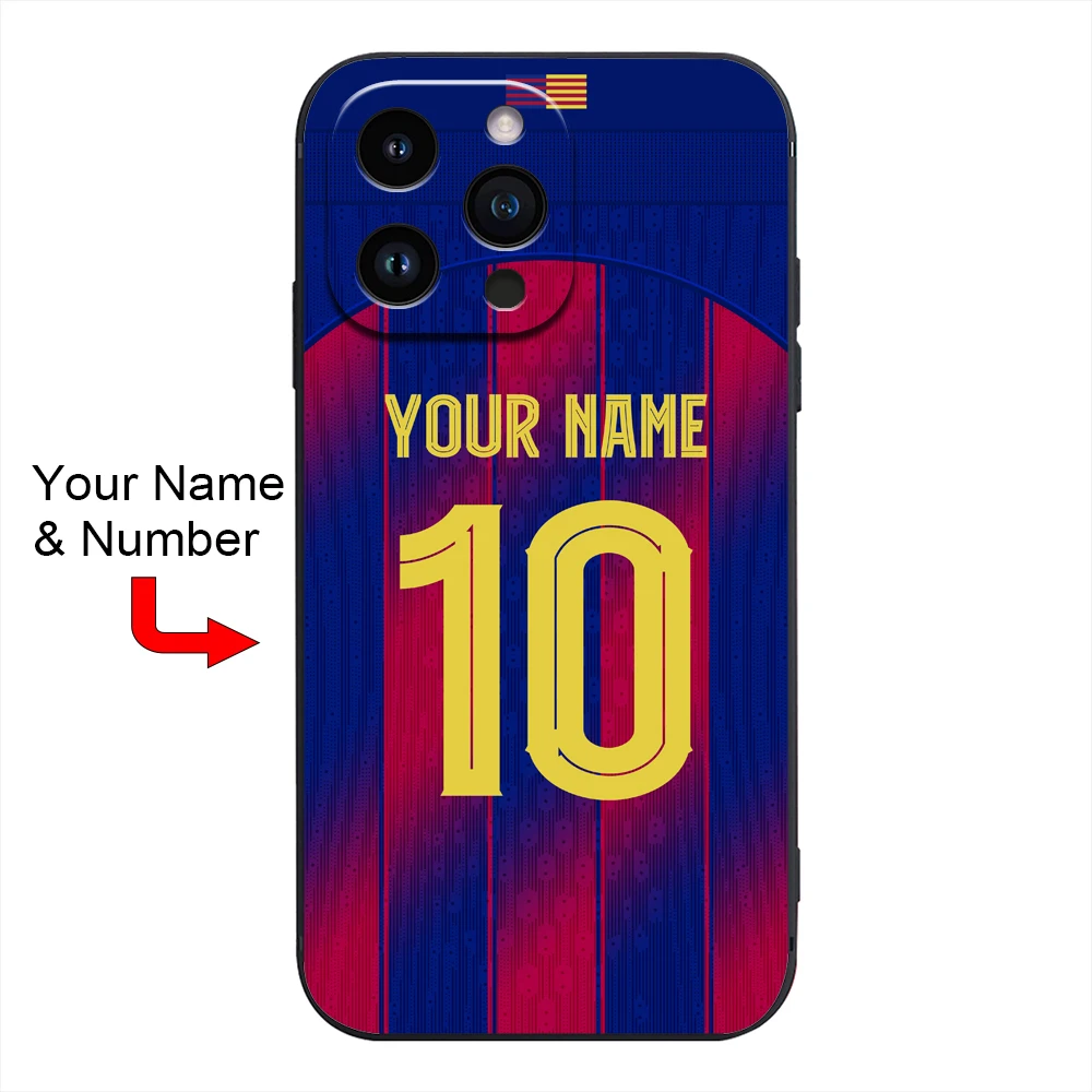 

25 Spain Camp Nou CULES Soft Silicone Cover Case for Xiaomi Redmi Note 15 14 13C POCO X6 X7 M6 M7 Pro Neo