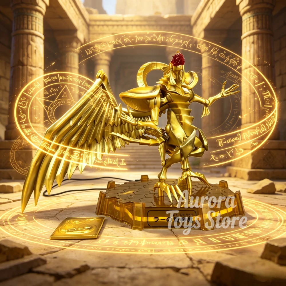 Anime Yu-Gi-Oh! Figure The Winged Dragon of Ra Action Figures Pvc Statue Desktop Ornamen Collection Model Toys Gifts 21cm