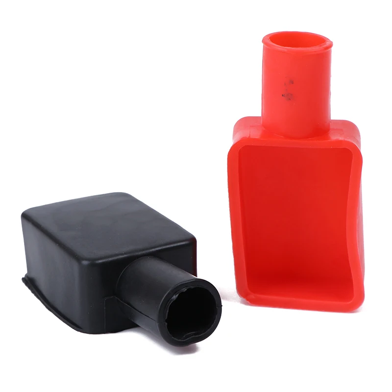 1 Pair Universal Car Battery Terminal Cap Negative Positive Terminal Covers Protector Car Accessories Battery Terminal