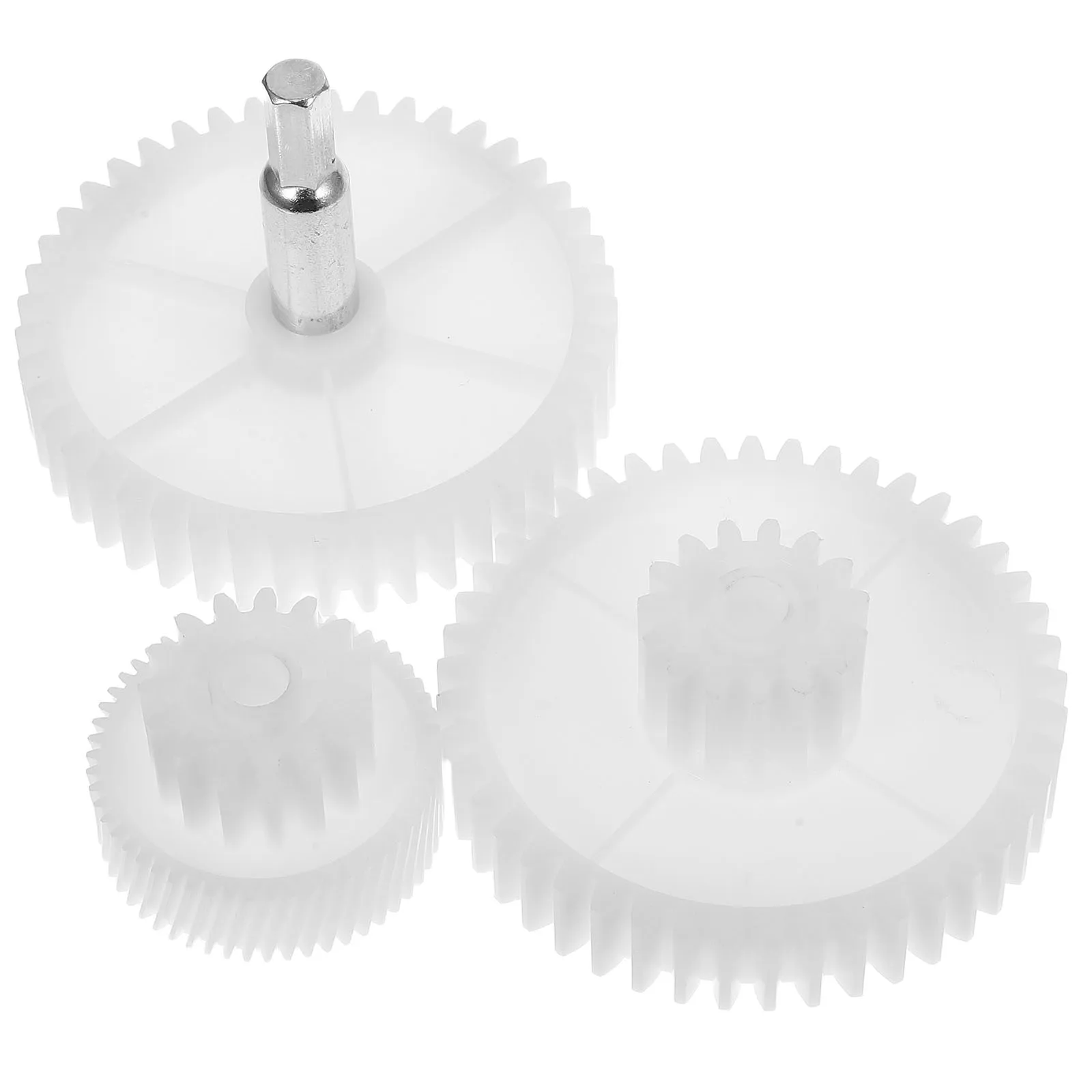 

3pcs Meat Grinder Gear Replacement Accessories For Electric Mincer Home Use Stainless Steel Grinding Replacement Parts Household