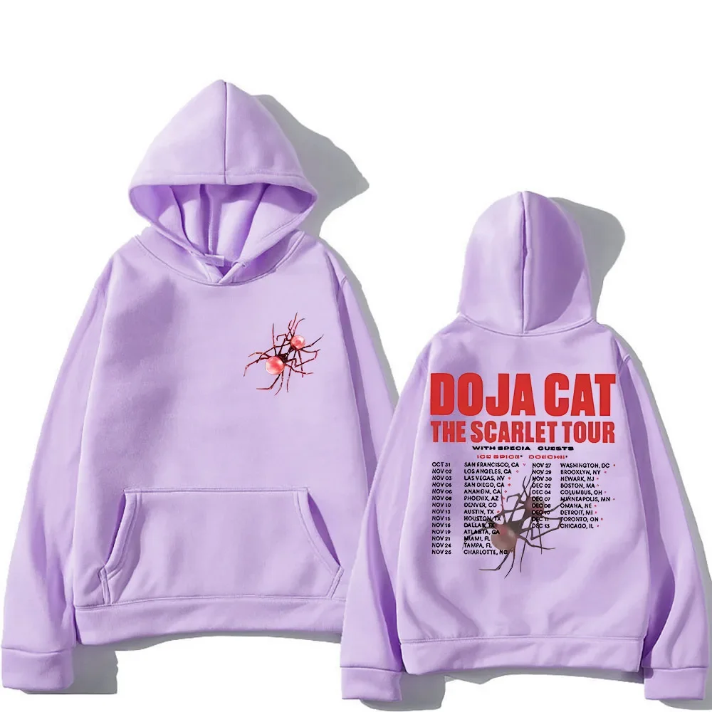 Sudaderas Graphic Printing Hoodie Doja Cat Comfortable Hip Hop Sweatshirts Long-sleeved Punk Clothing Ropa Hombre Punk Pullovers