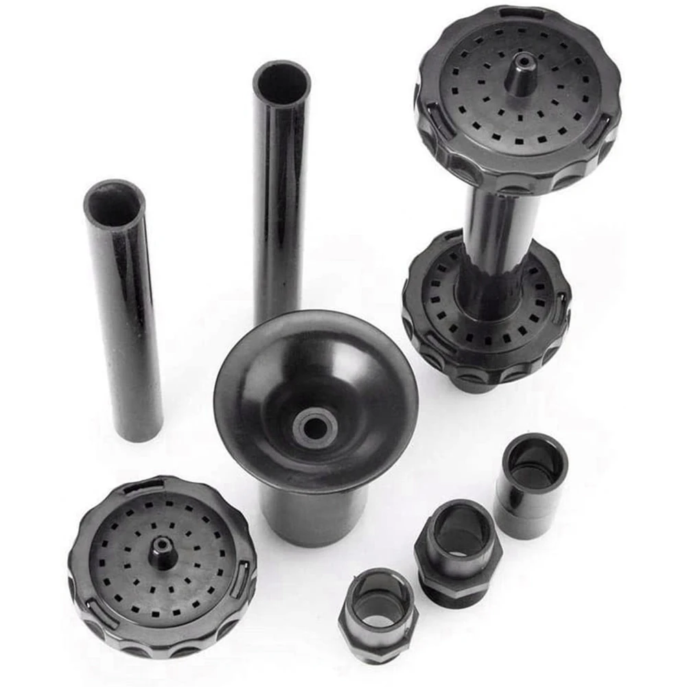 AA81-18Pcs Small Fountain Nozzle Kit Water Fountain Nozzle Heads For Pond Fountain Submersible Pump Pool