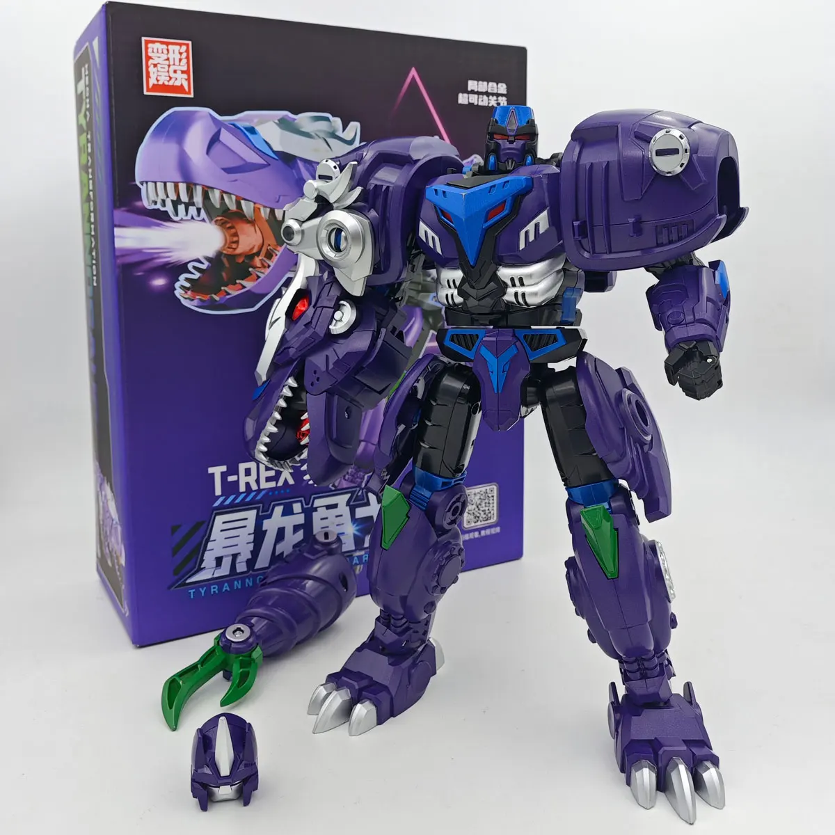 LiJiang XT-1611 Трансформация Тиран T-REX Динозавр BW Beast Wars 24,5 см Фигурка Игрушки