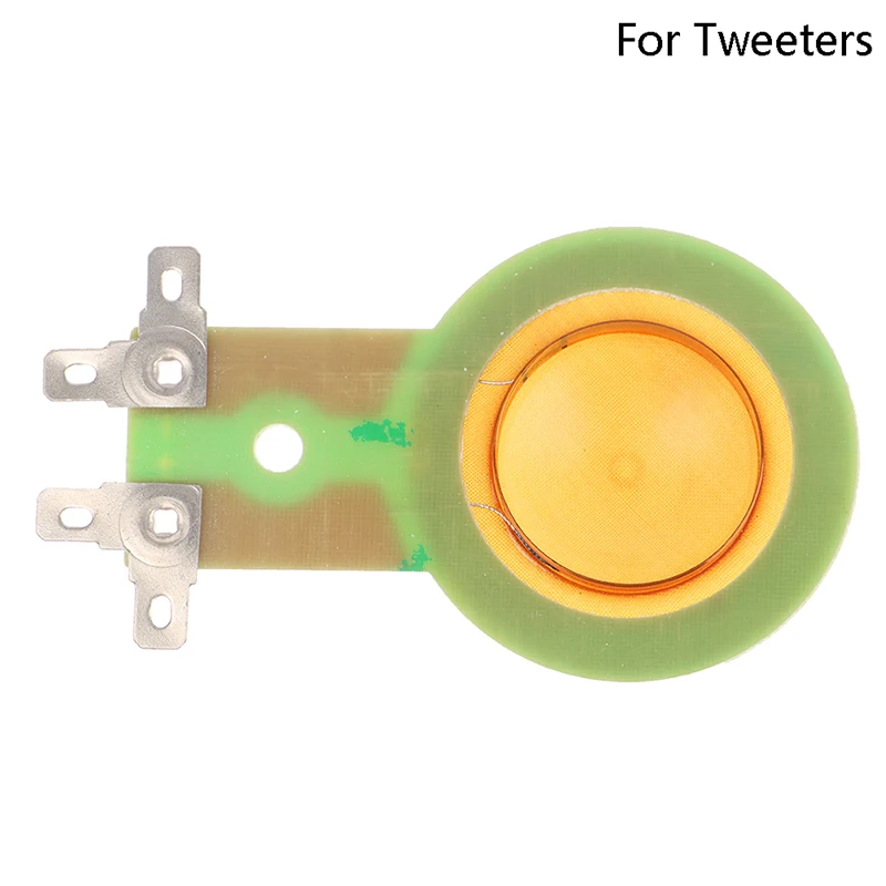 1 Peça Bobina de Voz para Tweeter de 25.5MM, Bobina de Agudos Redonda para Alto-falante, Diafragma de Cobre com Filme de Resina para Corneta