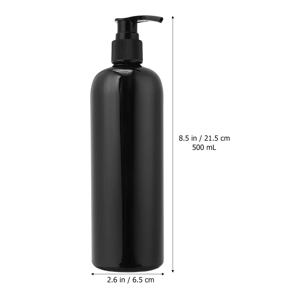 4 Pcs Pump Bottle Dispensing Foam Soap Empty Shampoo Hotel Bath Supply Body Wash Plastic Liquids Storage Travel Press-type