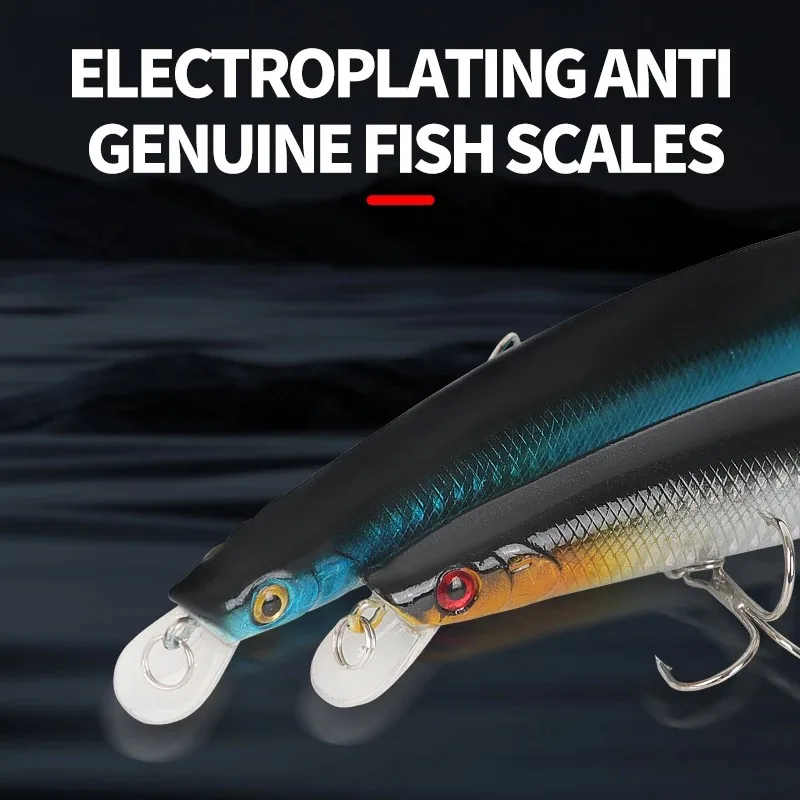 8 سنتيمتر 24 جرام أسماك الصيد إغراء سوينغ الاهتزاز الطعم واقعية جميع المياه