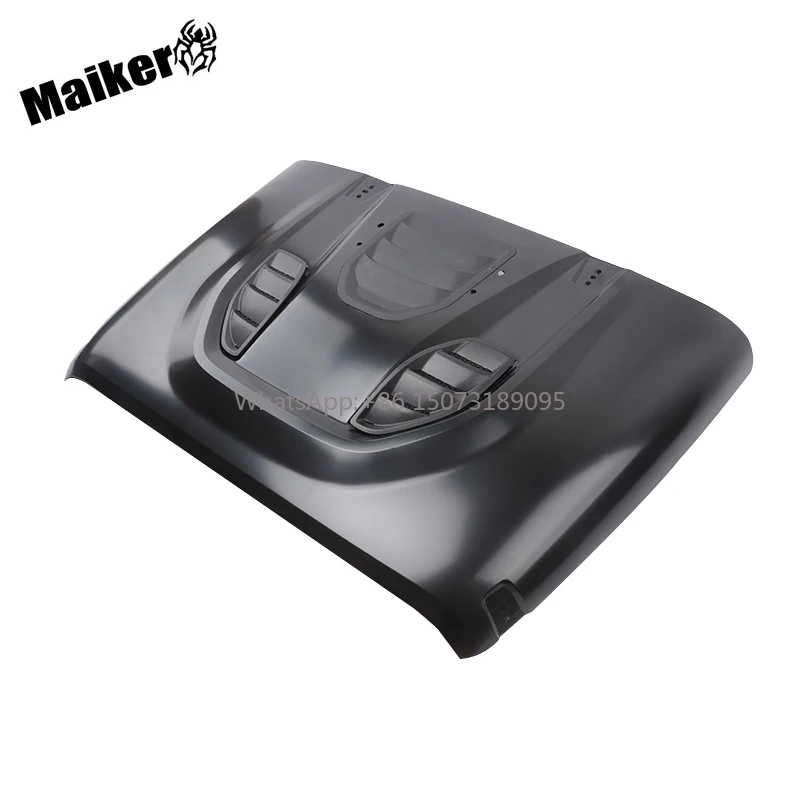 

Offroad Black New 10th Anniversary Hood for Jeep Wrangler JK 2007+ Car Parts Steel Hood