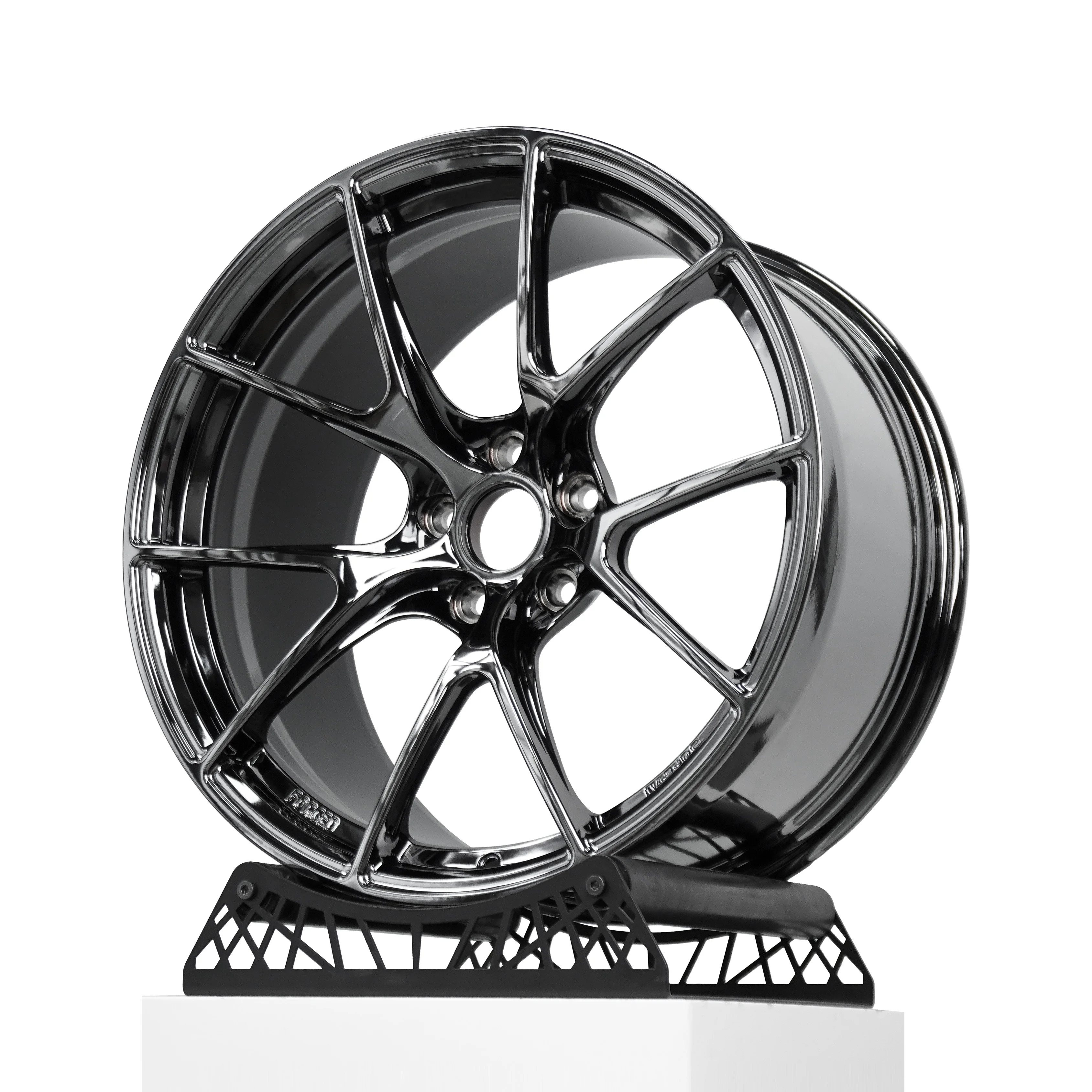 

Black Chrome Plating Lightweight VS-5RS Forged Wheel 17 18 19 20 21 5x120 5x114.3 1 Piece Alloy Rim for F30 Tesla Mustang