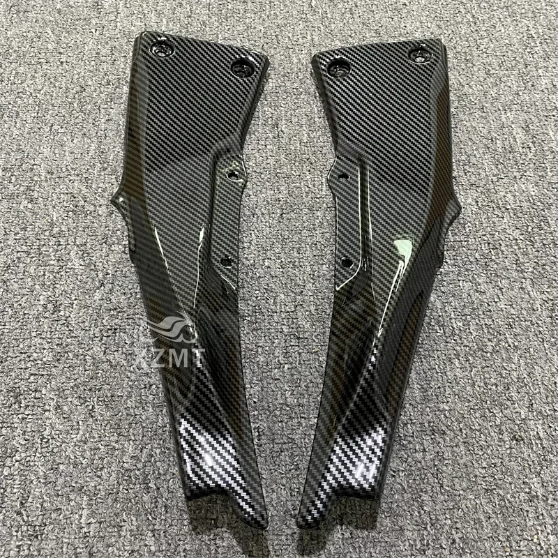 Suitable for Kawasaki ZX10R ZX-10R 2011-2020 Motorcycle Accessories Plastic Carbon Fiber Side Fairing Cover Protection Plate