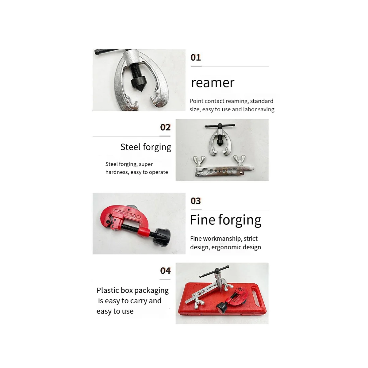 

Precision Tube Expander Tool Air Conditioning Maintenance Tools Reamer Copper Pipe Tube Expander Tool