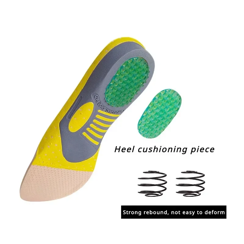 Orthopedic Insoles Man Woman Arch Support Flat Foot Correction Sports Camping Massage Breathable Sweat-absorbing Cushion Pad