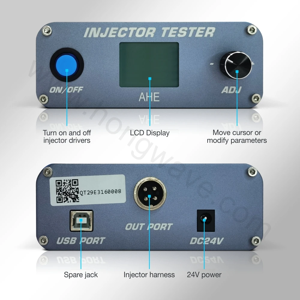 CRI120 Coil Piezo Fuel Diesel Injector Tester With AHE USB Function For Bosch Denso Delphi Common Rail Injector Tester